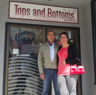 Normand Canuel with wife Susanne Wolf – photo 250News