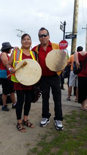 Brenda Wilson with husband Clarence John
