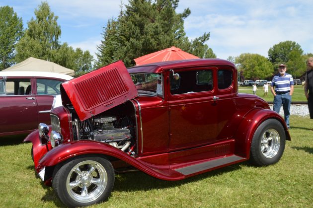 One of the many beauties on display at Show n Shine at Lheidli T'enneh Memorial Park Sunday.  Photos 250News