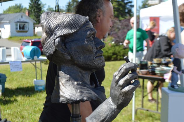 The art and the artist behind it, Elmer Gunderson