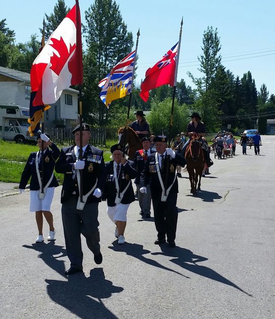 A parade kicked off today's festivities