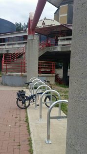 New bike racks were installed the end of May - photo 250News