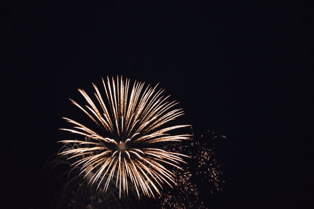 Fireworks lit the sky atop Connaught Hill to close Canada Day in Prince George. Photos 250News