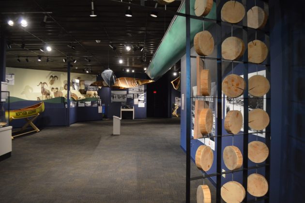 The Path of the Paddle display, upstairs at Exploration Place, is well worth seeing.