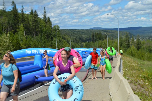 Of course anything that goes down must come up, at least if you want another slide.