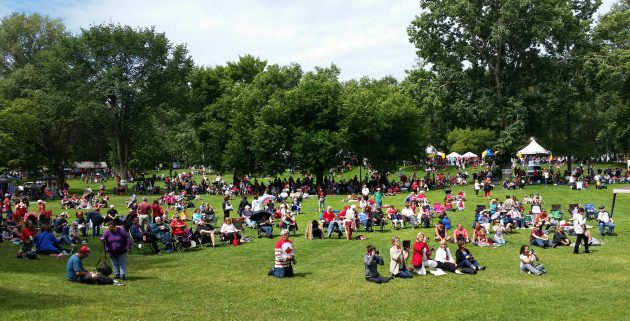 Thousands have turned out for Canada Day festivities at Lheidli T'enneh Memorial Park in Prince George - photos 250News