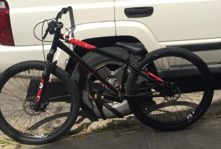 Stolen BMX bike