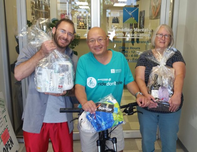 From left, Devon Flynn, Steve Leung and Maureen Davis - photo 250News