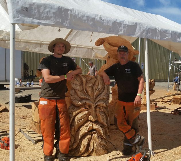 From left, Jacob and Paul Frenette