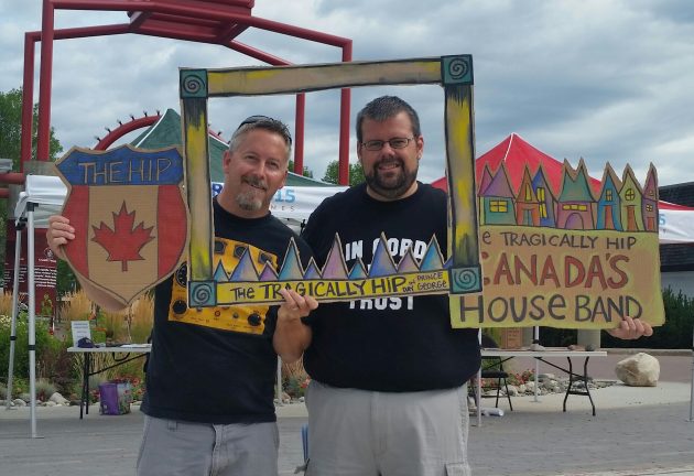 From left, Mick Harper and Matt Hutcheon - photo 250News