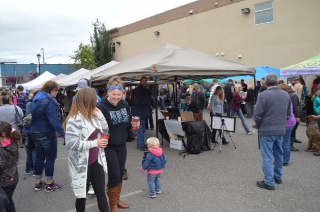 People of all ages dropped by to see what was happening