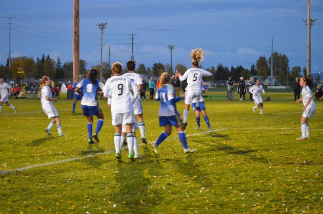 Timberwolves' defence kept UBC at bay for half the game Friday night but the Thunderbirds took over in the second. Photo 250News