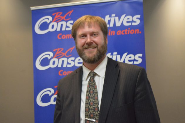 Dan Brooks of Vanderhoof has been re-elected leader of the BC Conservative Party. Photo 250News