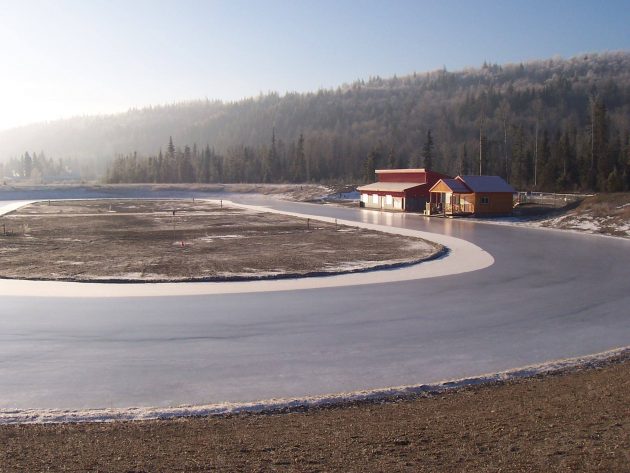 Refrigeration next step for outdoor ice oval photo OIO Facebook page