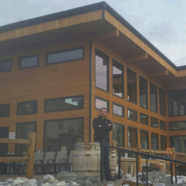 Doug Bell, owner/operator of Northern Lights Estate Winery - photos 250News